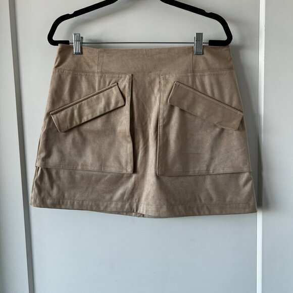 Steve Madden Suede Like Mini skirt - Picture 1 of 14